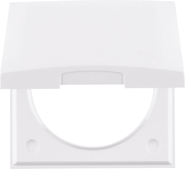 Einbaurahmen 1f polws glz INTEGRO Kst FLOW/PURE Klappd f.GEB-K Thermopl