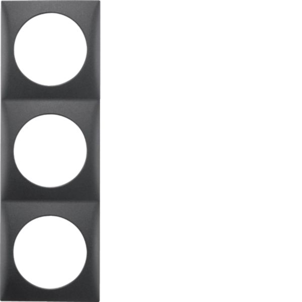 Einbaurahmen 3f anth mt INTEGRO FLOW Kst f.GEB-K Thermopl