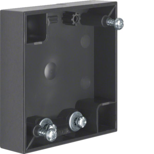 Gehäuse AP 1f Kst anth INTEGRO FLOW glz AP-Geh IP20