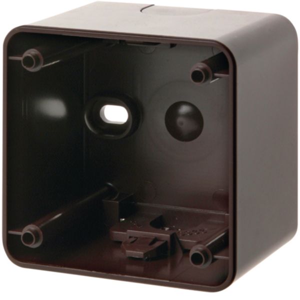 Gehäuse AP 1f Kst br INTEGRO CLASSIC glz AP-Geh