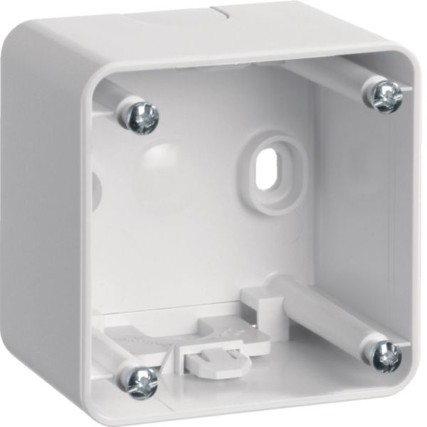 Gehäuse AP 1f Kst polws INTEGRO CLASSIC glz AP-Geh
