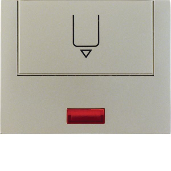 Hotelcard Schalter K.5 edst mt Lichtausl Kontrollfenster/Lichtauslass