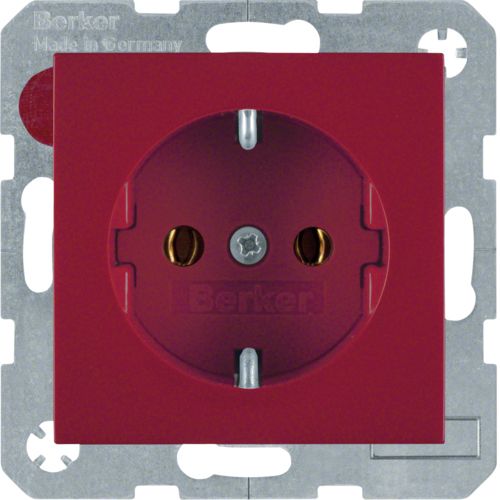 Steckdose 1f cws glz S.1 UP IP20