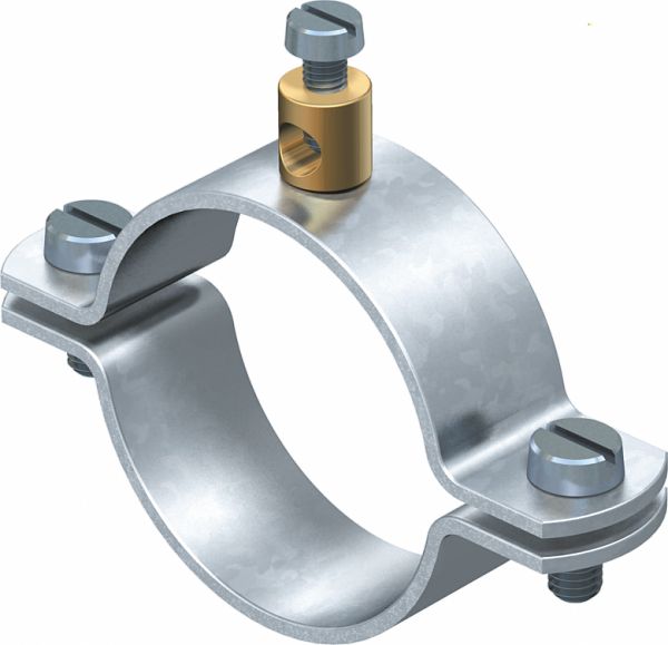 Erdungsrohrschelle ST 40,4-42,4mm g/vz 1,5-16qmm 1f