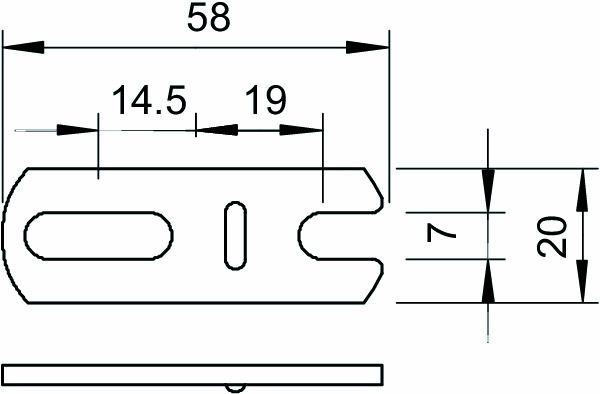 Befestigung ST f/vz
