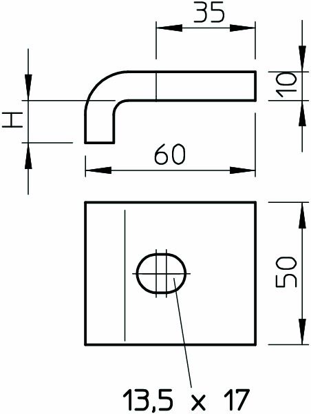 Schraubklemme ST M12 17mm f/vz