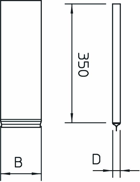 Kissen-BS PYROBAG 170x40mm 350mm Zubehör erforderlich