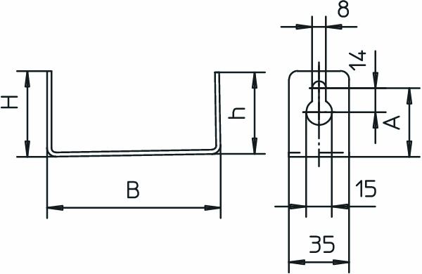 Zubehör BS-K Trennwinkel
