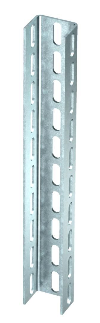 U-Profilschiene ST US 7-Serie D4mm 4000x70x50mm 3Seit_gel