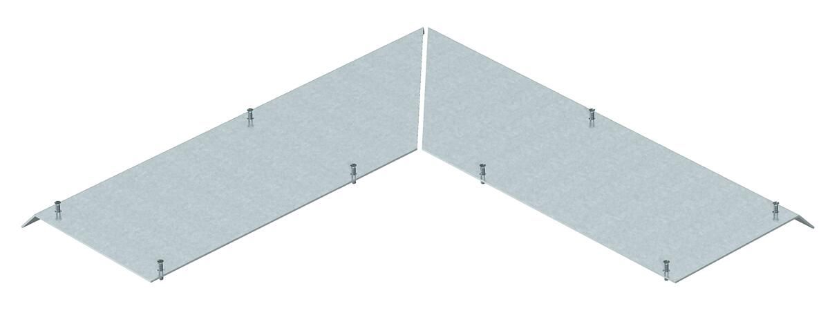 Deckel AB-K ST Außeneck eins.abgeschr 150x800mm