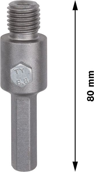 Bohrkronen-Aufnahmeschaft Gewindeanschluss M16