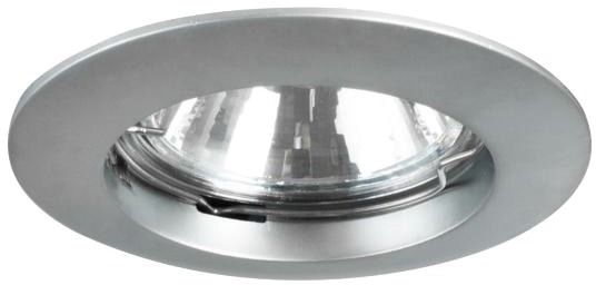 Einbaustrahler 13W Konv GX5,3 chr mt Alu IP20 Ø/EB68mm