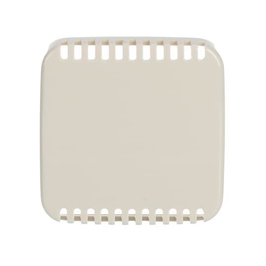 Zentralplatte Symbol Dimm ws glz