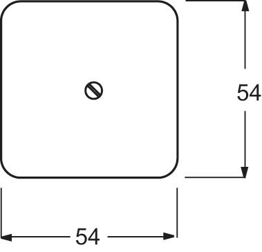 Zentralplatte Telefonverb Reflex SI aws Schraubbef