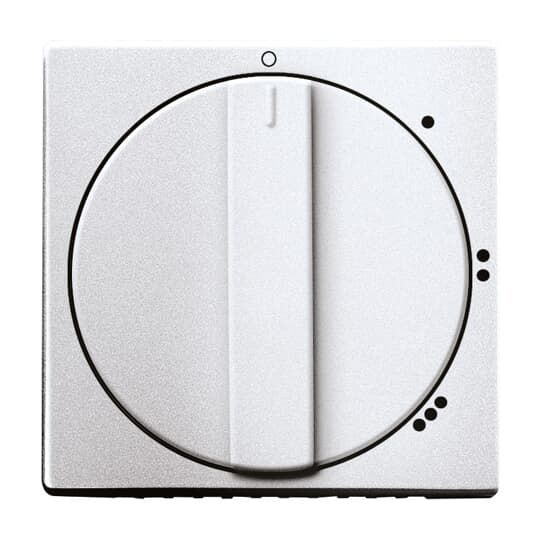 Drehknopf Stufen future linear alu-si mt aluminium-silber Symbol 3-Stufenschalter