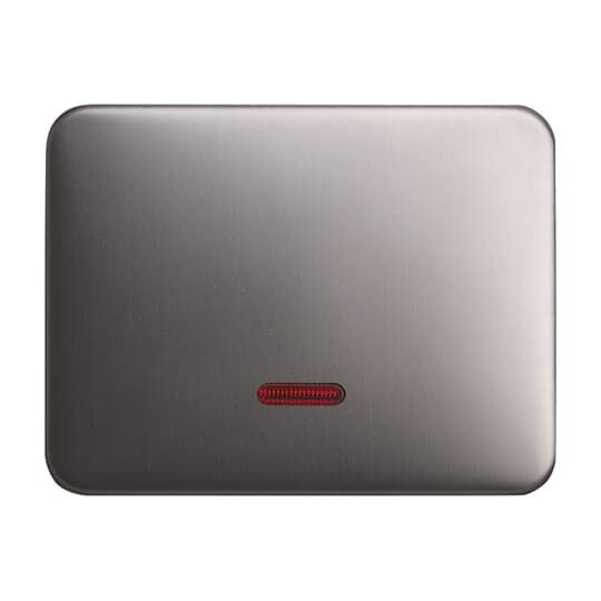 Wippe 1t Schalt/Dimm pt mt Lichtausl Kontrollfenster/Lichtauslass