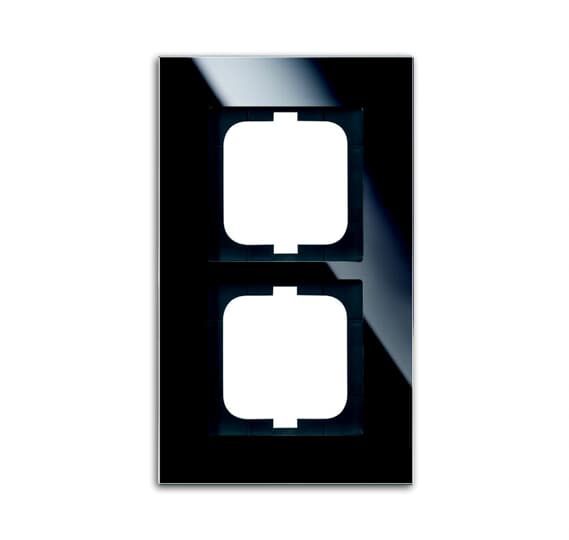 Rahmen 2f sw glz carat Glas f.GEB-K Unterputzmontage