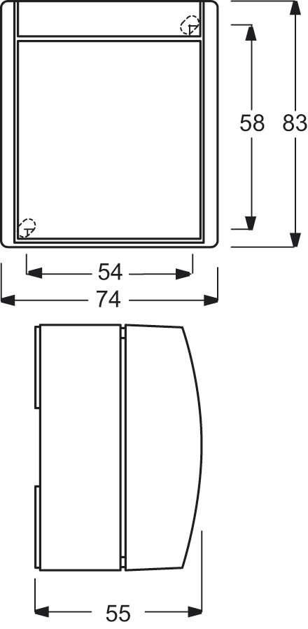Wechselschalter aws mt ocean AP IP44 1f 10AX