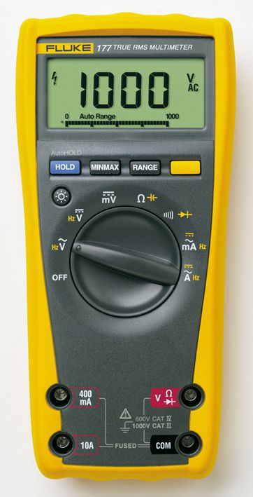 Multimeter digi 1000V/AC 1000V/DC 10A/AC 50MOhm man/auto Kapazitätsmessung