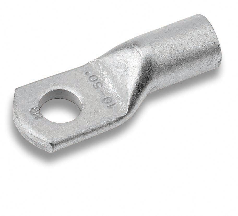 Rohrkabelschuh 50qmm M10 180° (horiz) div Ring Cu verschiedene verzinnt