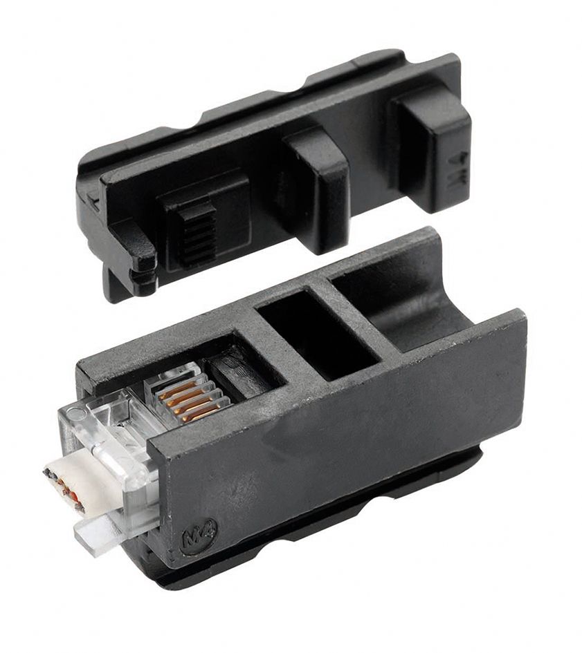Presseinsatz CLICK´N´CRIMP Western ungeschirmte Western-Stecker