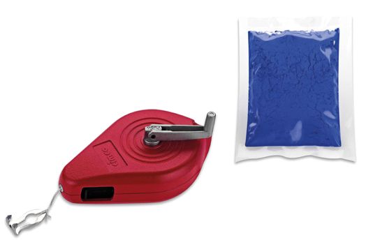 Schlagschnurroller Metall 15m