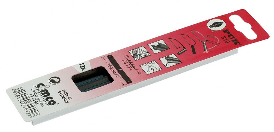 Handsägeblatt 150mm Geeignet für: ST Kst Holz Alu