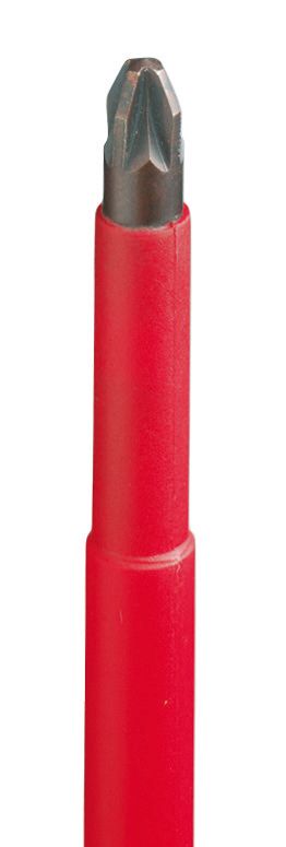 Schraubendreher Kreuz PZ0 1000V 60mm ger 2Komp Pozidriv PZ0 Schutzisoliert 1000V
