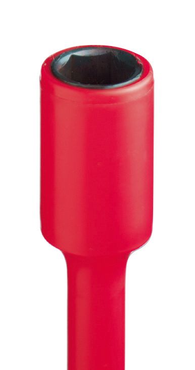 Steckschlüssel SW10mm Handgriff 125mm 1000V Schutzisoliert 1000V VDE