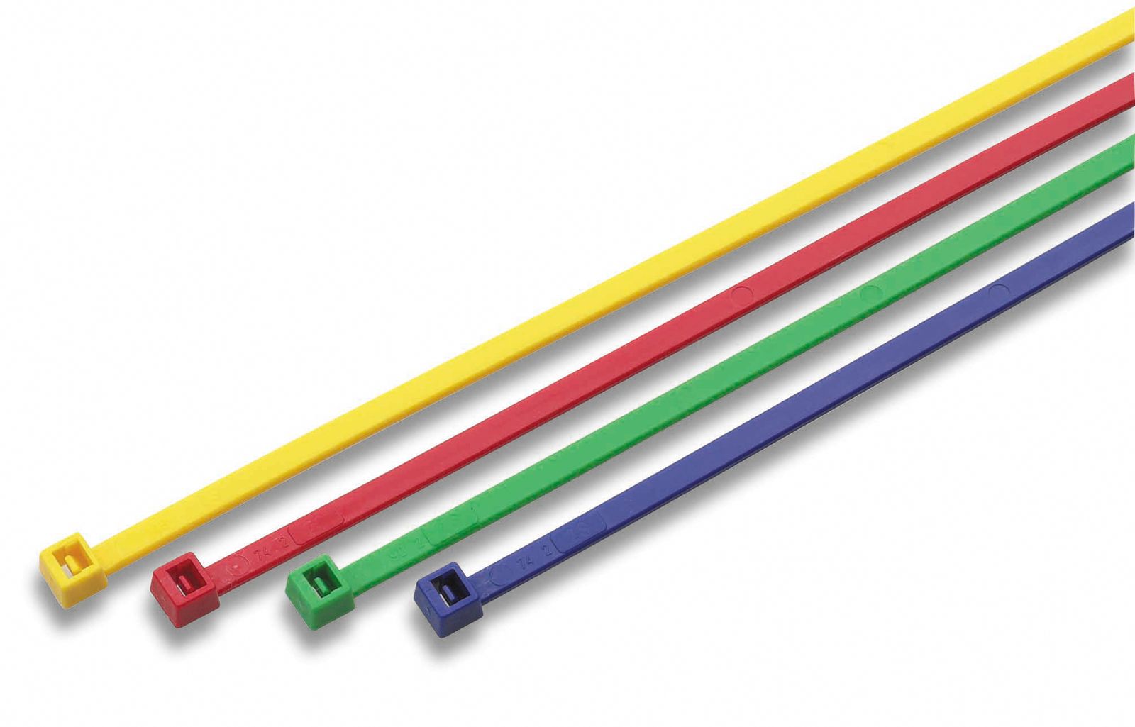 Kabelbinder L200mm gn 4,5x1,5mm hfr PA Polyamid (PA) -40-85°C KstZunge/Nase