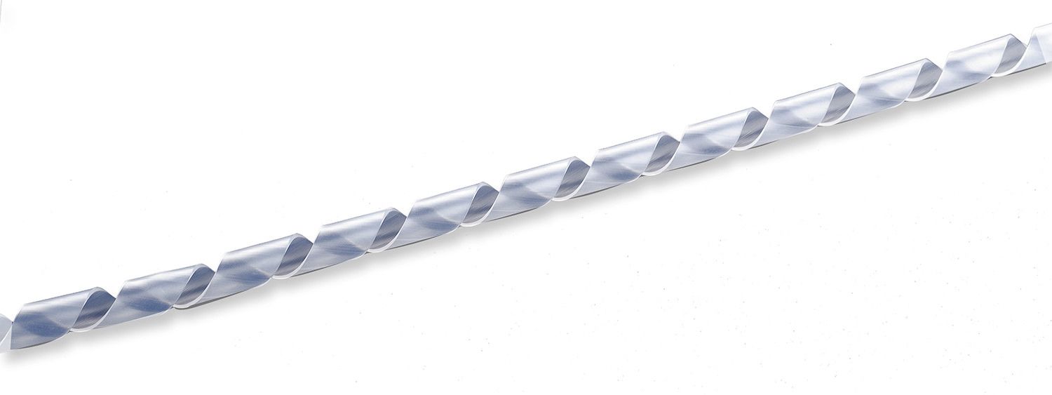 Spiralschlauch PE_flammh Ø6mm Ø4-20mm/Bü hfr PE flammh natur