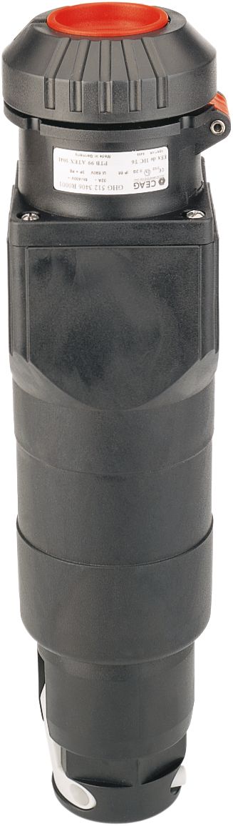 Ex-CEE-Kupplung 5p 32A 400V/rt 6h Kst 1 ger 21 22 IIC