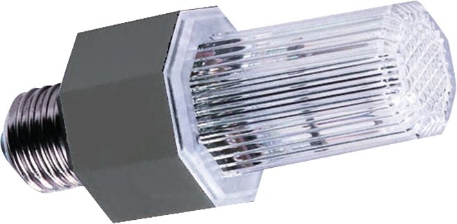 Blitzleuchte 230V/AC 0,02A IP20 Kst 4,6W EB farblos Einb Xenon