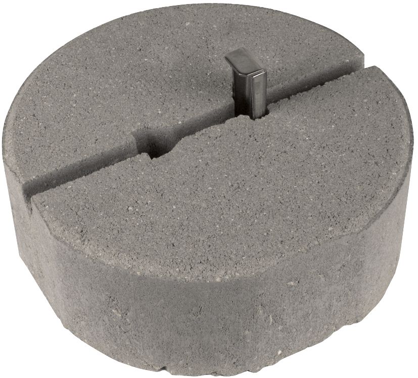 Fangeinrichtung Sockel Keil beton Ø240mm 8,5kg