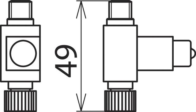 Blitzstromableiter 60VDC 600Va-e auf auf Erdungsklemmblock 2,5kA F-Conn
