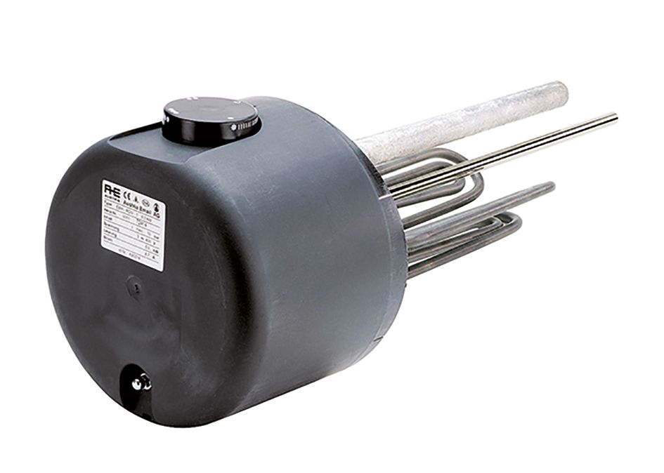 Elektro-Heizflansch 2,5kW Ø150mm 30-80°C 360mm