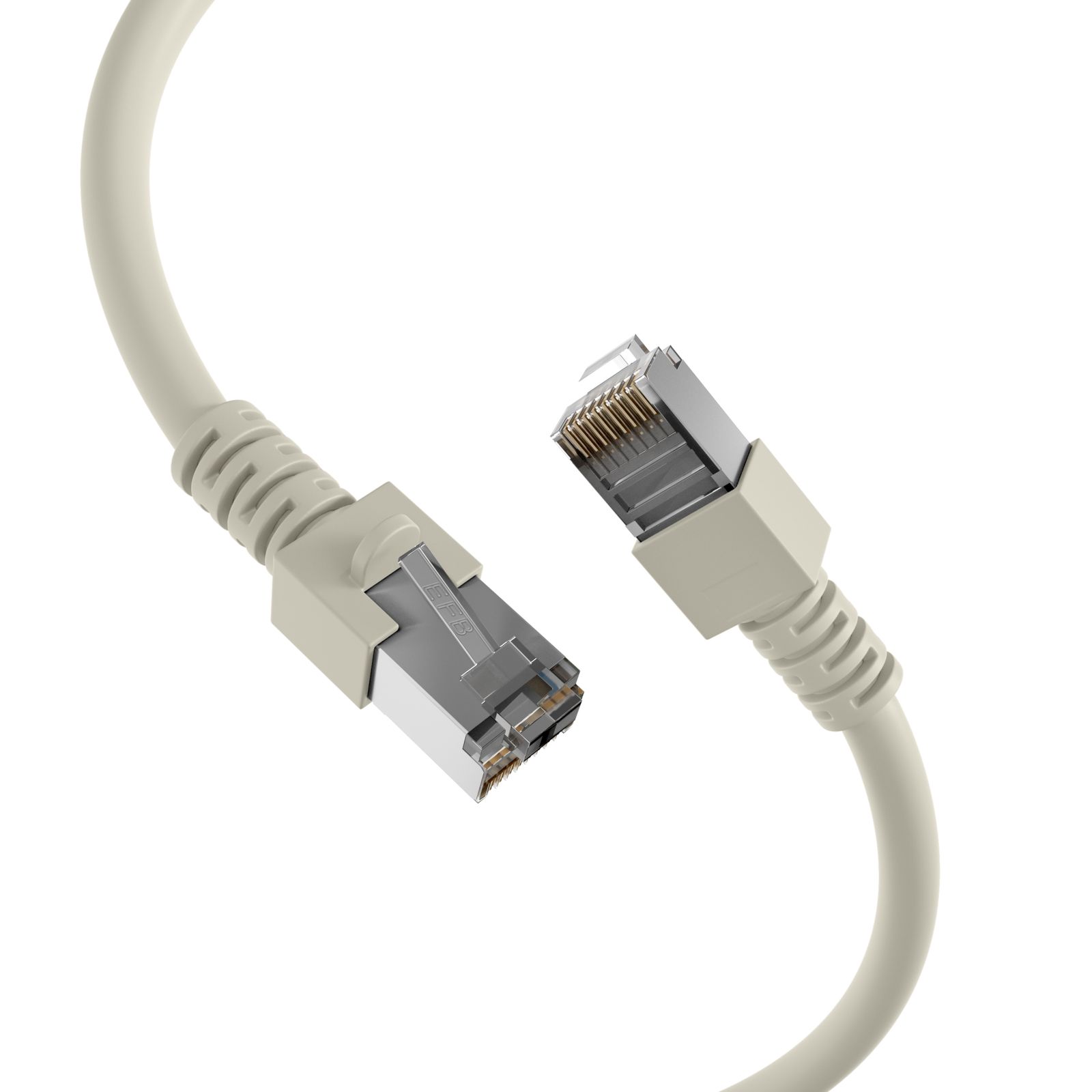 Patchkabel Cat5E 5m gr SF/UTP RJ45 AWG26