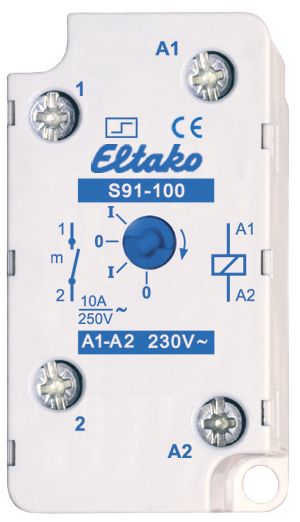 Stromstoßschalter 230VAC 10A 250V AP T32mm mech.Schalt
