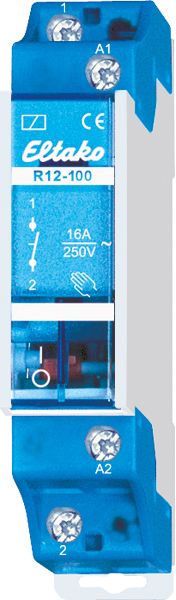 Installationsrelais 1TE elektr REG 2S 12V/AC 16A 230V