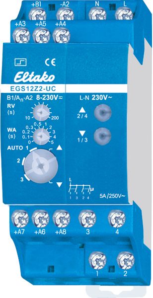 Stromstoßschalter 8-230VU 2TE 5A 8-230V REG T58mm elektr.GrpSchalt