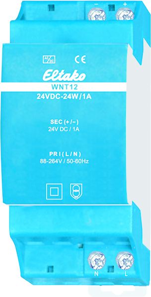 Gleichstromversorgung REG 24V 24W IP20 88-264VAC 1A 2TE f.Reiheneinb