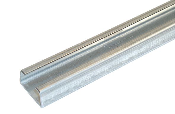 C-Profilschiene ST 2000x35x18mm 16,5mm D1,5mm