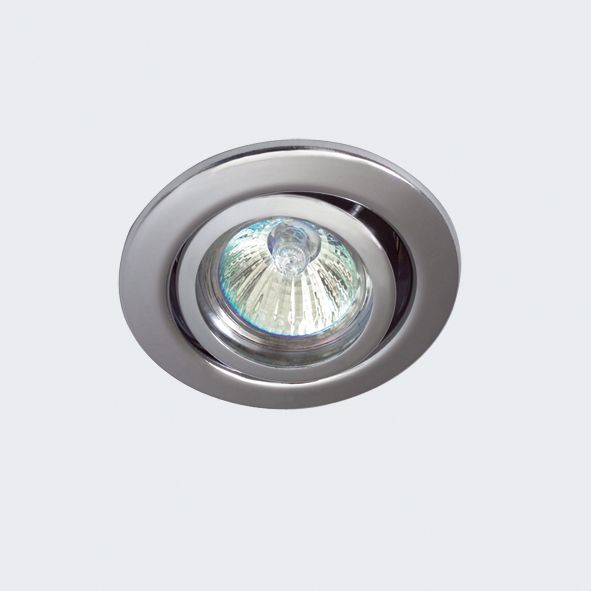 LED-Einbaustrahler 50W Konv ni gbürst ST IP20 1LED gebürstet Ø/EB68mm