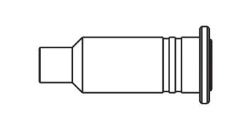 Lötspitze ger 5,7x28mm Dauerlöt Ø5,8mm/I Ø12,5mm/A