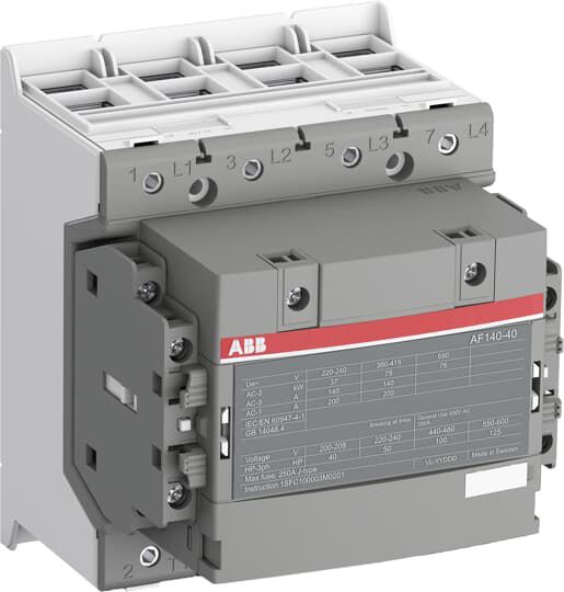 Leistungsschütz 4S 100-250VUC 2S+2Ö/Hilf