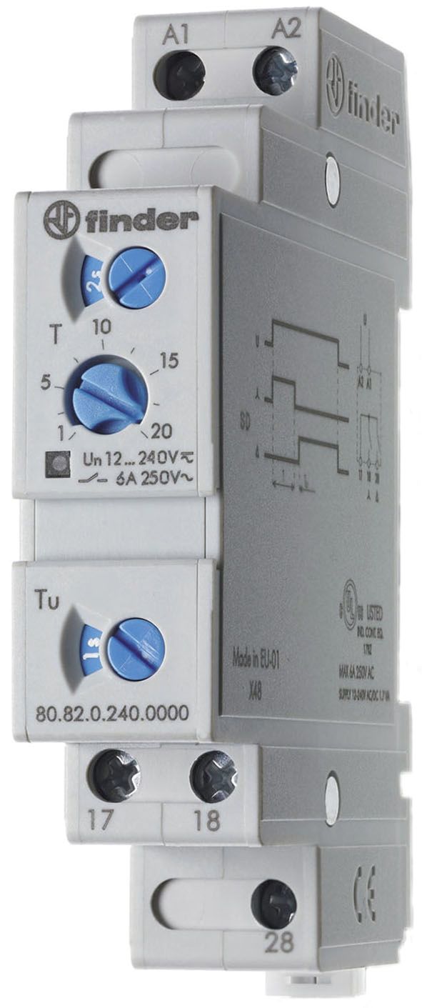Zeitrelais 12-240V/AC 0.1s-20m Stern/Dreieck Funktion Stern/Dreieck