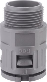 Wellrohrverschraubung RQG1-P PA Ø13mm PG9 IP66 Polyamid (PA) ger Gew 10mm