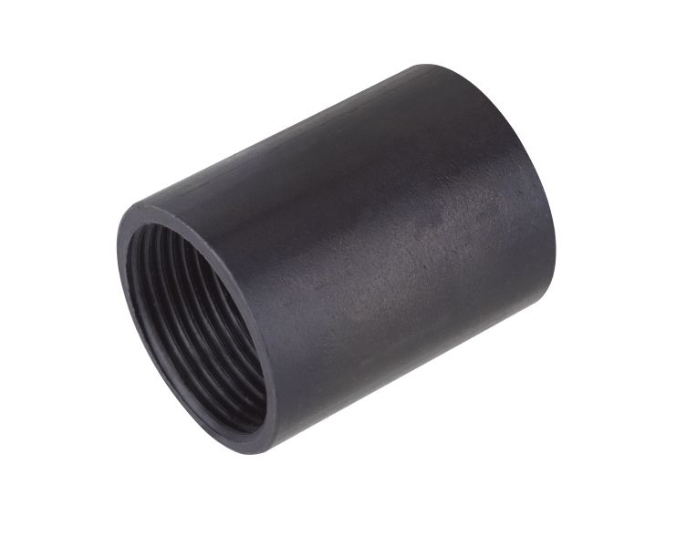 Stahl-Gewindemuffe Metall brün hfr sw Ø63mm