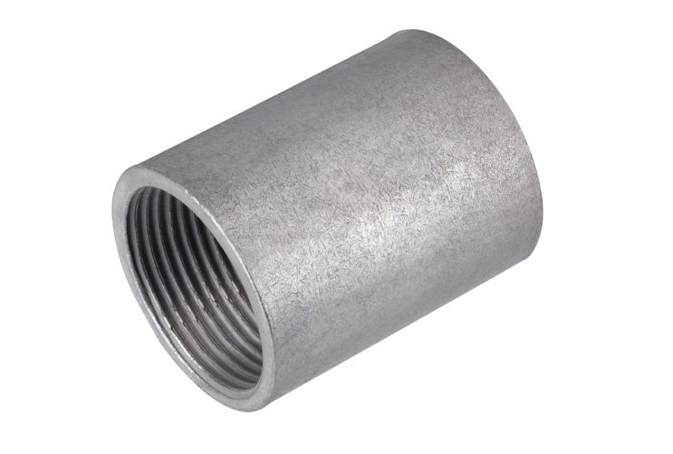 Stahl-Gewindemuffe Metall g/vz hfr zink Ø25mm