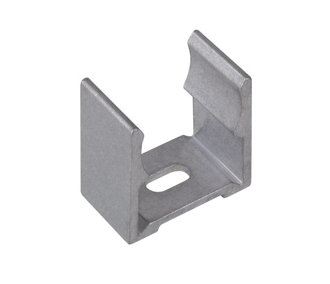 Befestigungsschelle Rohr Ø25mm Alu unbeh